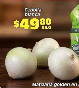 Soriana Híper Manzana - cebolla blanca oferta