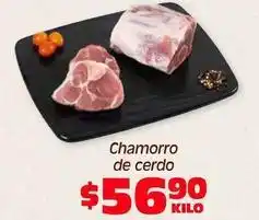 Soriana Híper Chamorro de cerdo oferta