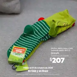 Sam's Club Grinch Calcetines con imanes oferta