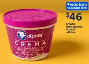 Alpura crema deslactosada