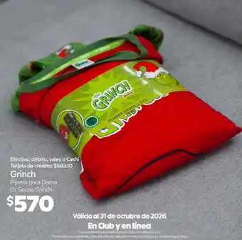 Grinch Pijama para Dama