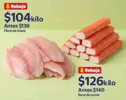 Walmart Filete de tilapia oferta