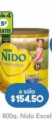 Farmacia San Pablo Nido leche polvo excella gold 1+ c/800gr oferta