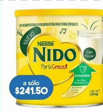 Farmacia San Pablo Nido leche en polvo forticrece c/2.04kg oferta