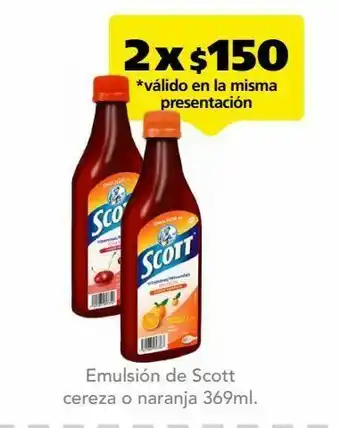 Farmacia San Pablo Emulsion scott cereza emu fra c/369 oferta