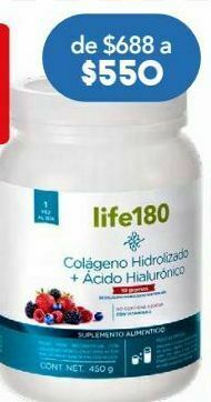 Farmacia San Pablo Life 180 colageno hidrolizado c/450gr oferta