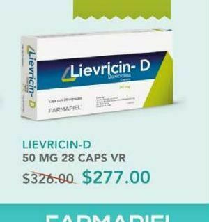 Farmacia San Pablo Lievricin - d cap 50mg caj c/28 oferta