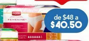 Farmacia San Pablo Depend femenine anatomica c/10pz oferta