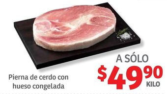 Soriana Híper Pierna de Cerdo con Hueso Congelada oferta