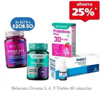 Belacaps Omega 3, 6, 9 Triplex