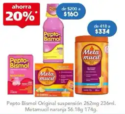 Farmacia San Pablo Pepto Bismol Metamucil oferta
