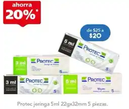 Farmacia San Pablo Protec jeringa oferta