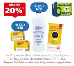 Farmacia San Pablo Le Roy venda elástica Premium oferta