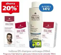 Farmacia San Pablo Iraltone DS shampoo oferta