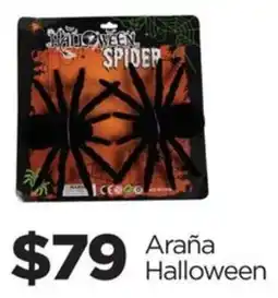 Chedraui Araña Halloween oferta
