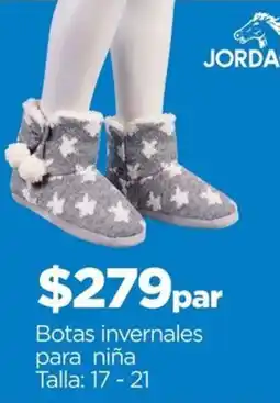 Chedraui JORDA Botas invernales para niña oferta
