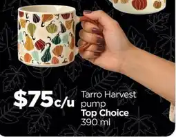 Chedraui Tarro Harvest pump oferta