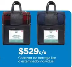 Chedraui Home Line Cobertor de Flannel Fleece con Borrega oferta