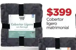 Chedraui Cobertor ligero matrimonial oferta