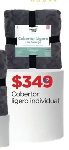 Chedraui Home Line Cobertor ligero individual oferta