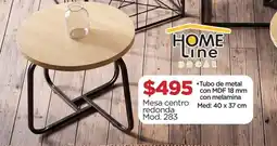 Chedraui Home Line Mesa centro redonda oferta