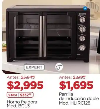Expert horno freidora