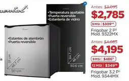 Chedraui Contemtal Frigobar 2 P³ oferta