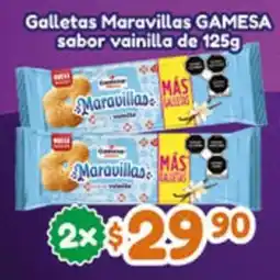 El Florido GAMESA Galletas Maravillas sabor vainilla oferta
