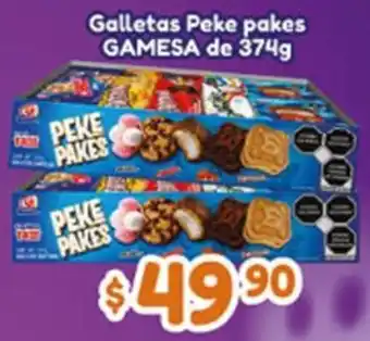 GAMESA Peke pakes