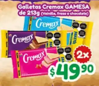 Galletas Cremax GAMESA