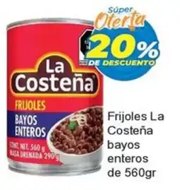 Merza La Costeña frijoles bayos enteros oferta