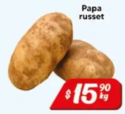 El Florido Papa russet oferta