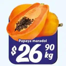 El Florido Papaya maradol oferta