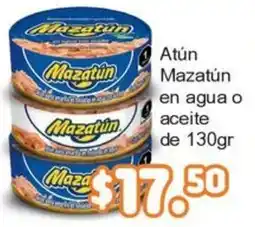 Merza Mazatún Atún en agua o aceite oferta