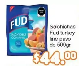 Merza Fud salchichas con pavo oferta