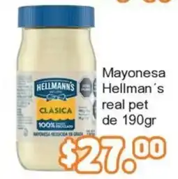 Merza Hellman's mayonesa clasica oferta