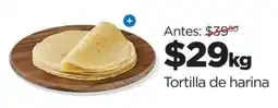 Chedraui Tortilla de harina oferta