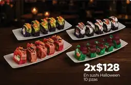 Chedraui En sushi Halloween oferta