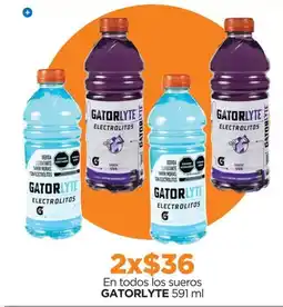 Chedraui Gatorlyte electrolitos oferta