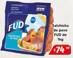 El Florido Fud salchichas de pavo oferta