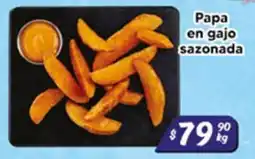 El Florido Papa en gajo sazonada oferta