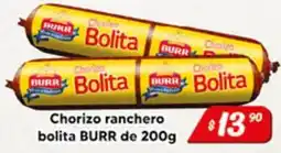 El Florido Burr chorizo bolita oferta
