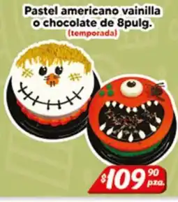 El Florido Pastel americano vainilla o chocolate oferta