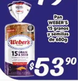 El Florido Weber's 15 granos y semillas oferta
