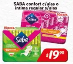 El Florido Saba confort c/ alas o intima regular s/ alas oferta