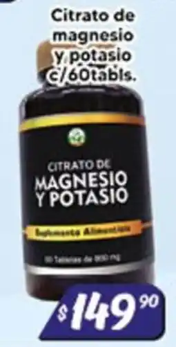 El Florido Citratode magnesio y potasio oferta