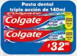 El Florido Colgate pasta dental triple acción oferta