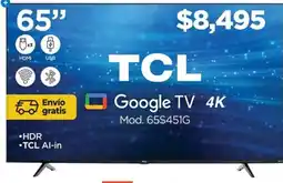 Chedraui Tcl google tv 4k oferta