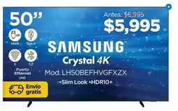 Chedraui samsung crystal 4k oferta