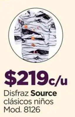 Chedraui Source Disfraz clásicos niños oferta